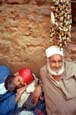 Derviches se reposant l'apr�s-midi. Mouled de Sayyed Ahmad al-Badawi. Tanta. Dervishes resting in the afternoon during the mulid of Sayyed Ahmad al-Badawi. Tanta.