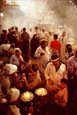 L'atmosph�re de f�te au mouled de Fatima al-Nabaweyya. Le Caire.   Festive atmosphere for the Mulid of Fatima Al-Nabaweyya.  Cairo.  