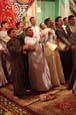C�r�monie de dhikr pendant le mouled de Abul Haggag � Louxor. Jeunes disciples de la confr�rie soufie Shadhileyya de Kom Ombo. Ceremony of dhikr for the mulid of Abul Haggag in Luxor.  Young disciples of the sufi brotherhood Shadhileyya from Kom Ombo.  